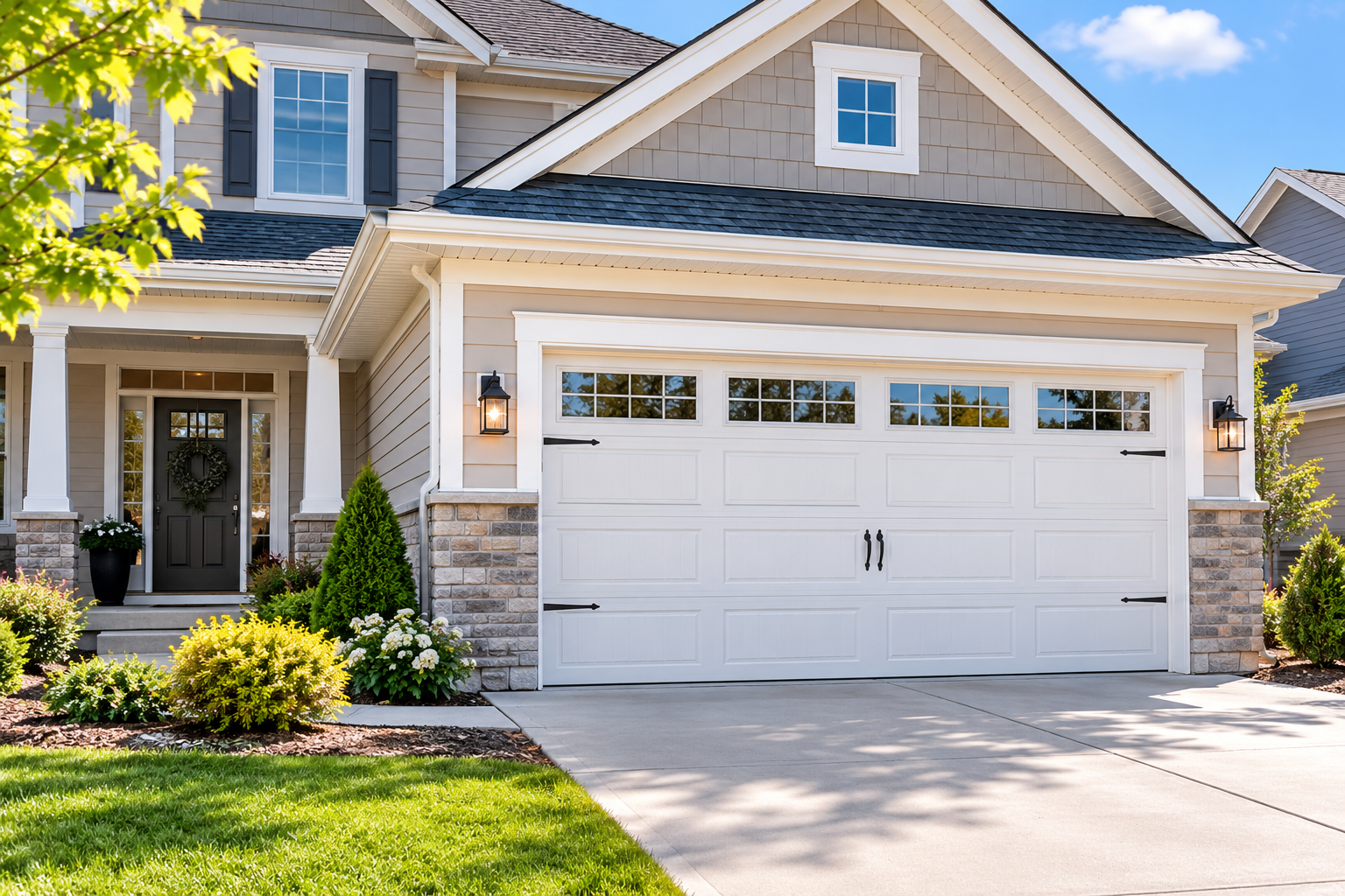 Residential garage door services